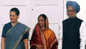Sonia- Pratibha - Manmohan